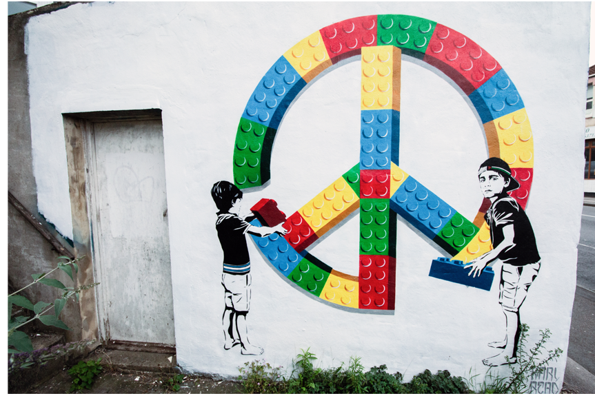 Building Peace, 2024, Karl Read (b.1980) West Street, Bristol